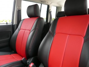 Custom Red leather scion xb install