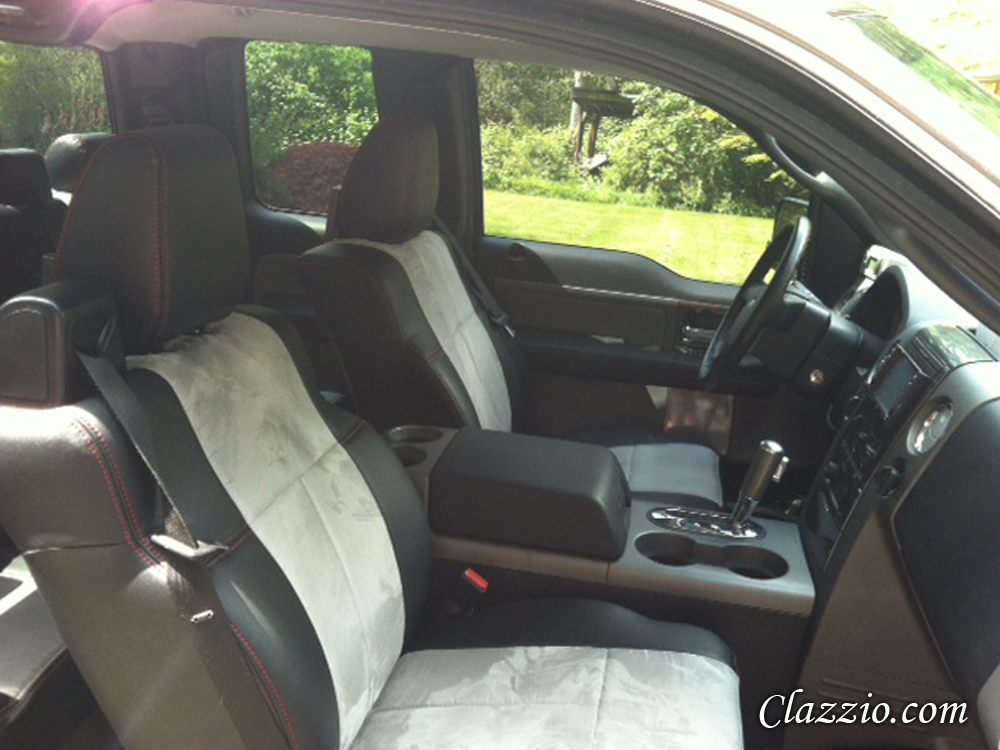 Ford F 150 Seat Covers Clazzio - 2018 F150 Seat Cover Removal