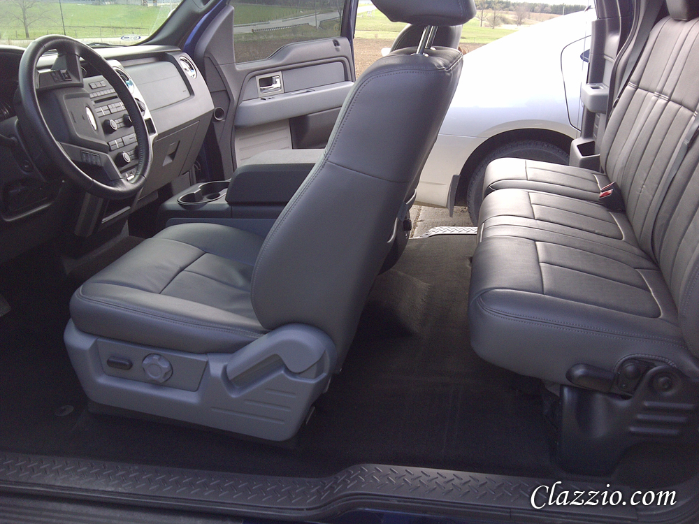 Ford F 150 Seat Covers Clazzio - Best Ford F150 Leather Seat Covers