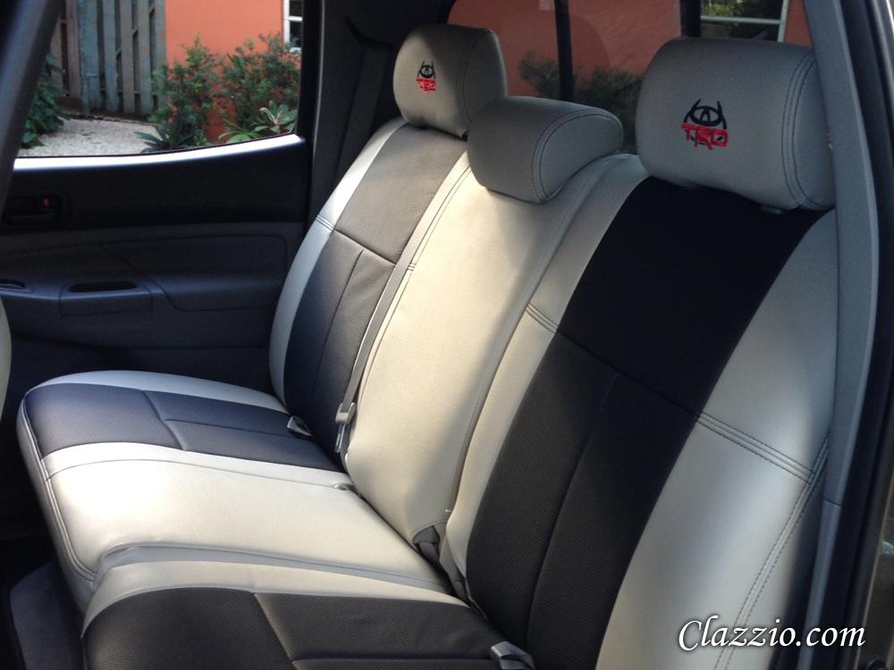 Toyota Tacoma Seat Covers Clazzio - Toyota Tacoma Leather Seat Covers 2018