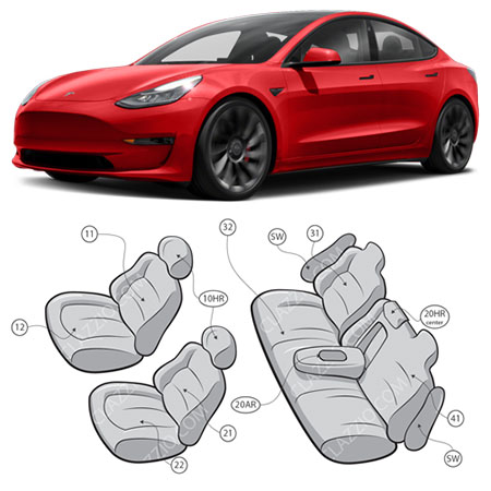 Tesla Model 3 Seat Covers