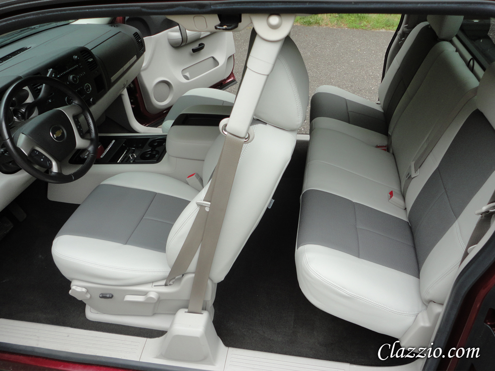 Chevy Silverado Clazzio Seat Covers - 2018 Chevy Silverado Bucket Seat Covers